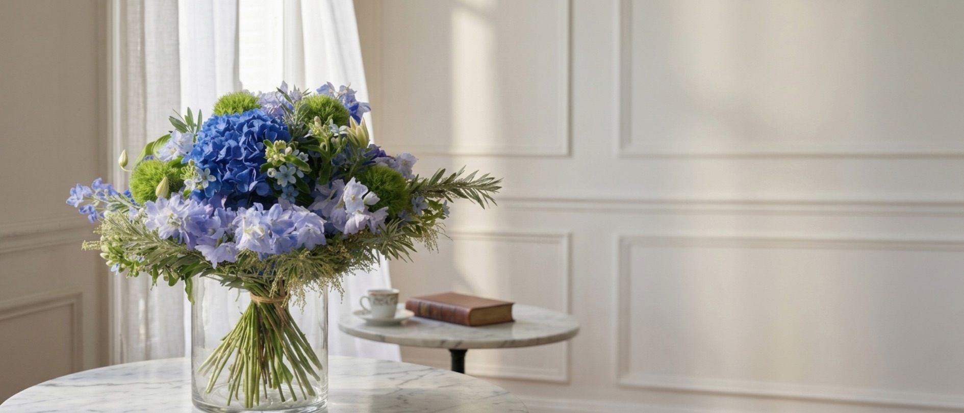 Bouquet bleu